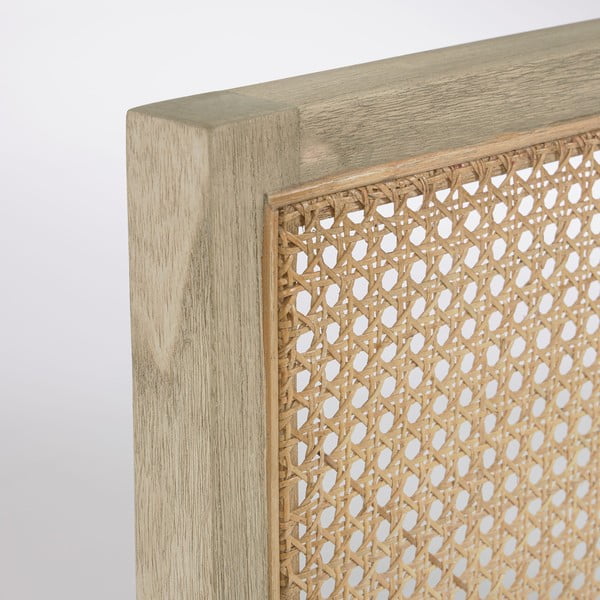 Naturaalset värvi rotangist pealaud 163x65 cm Rexit - Kave Home-image-1