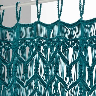 Sinine uksekardin 90x200 cm Macarena - douceur d'intérieur