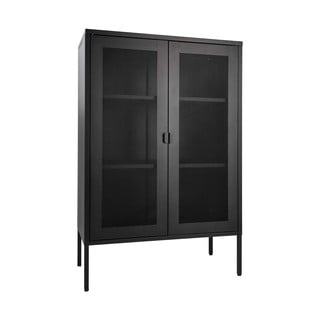 Must metallist vitriinkapp 80x120 cm Melbourne - House Nordic