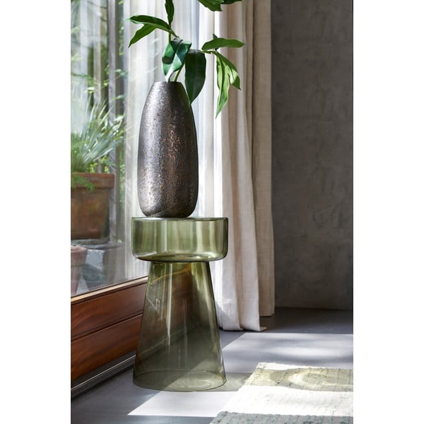 Ümmargune klaasist hoiulaud ø 30 cm Dakwa - Light & Living-image-4