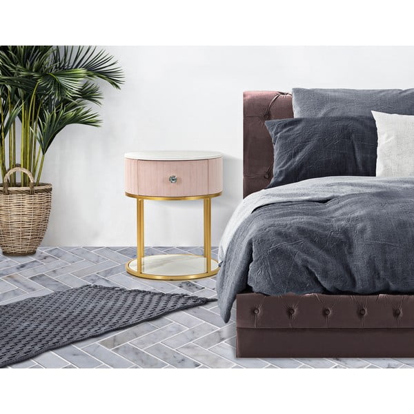 Heleroosa-kuldne öökapp Montpellier - Mauro Ferretti-image-1