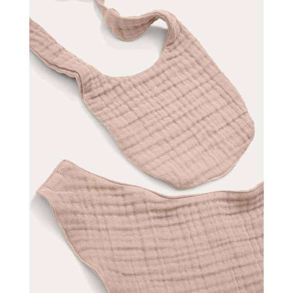 Roosad musliinpudipõlled, 2 tk komplektis Prune - Kave Home-image-2