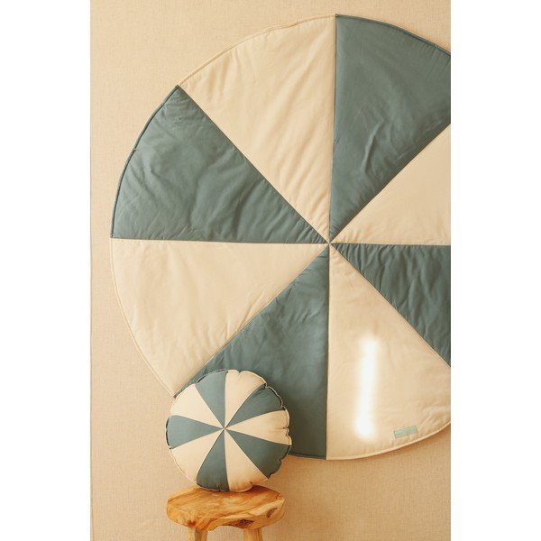 Sinine ja beež laste mängumatt Blue Circus - Moi Mili-image-2