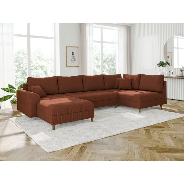 Tellisevärvi velvetist nurgadiivan (vasak nurk) Ariella – Ropez-image-3