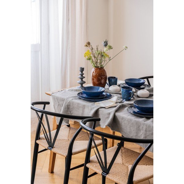 Tumesinine kivikeraamikast õhtusööginõude komplekt 16tk Glosia - Bonami Selection-image-4