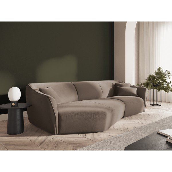Pruun samet nurgadiivan Tokyo - Cosmopolitan Design-image-1