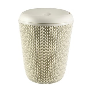 Valge vannitoa prügikast , 7 l Knit - Curver