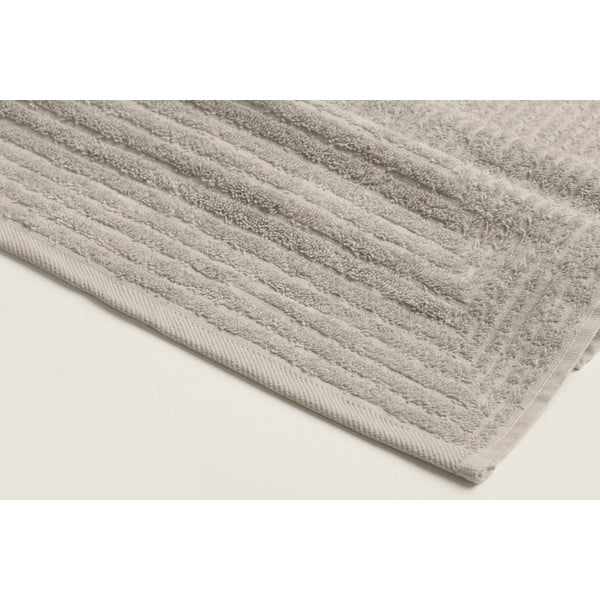 Beež puuvillased rätikud ja vannirätikud 2-st komplektis - Foutastic-image-2