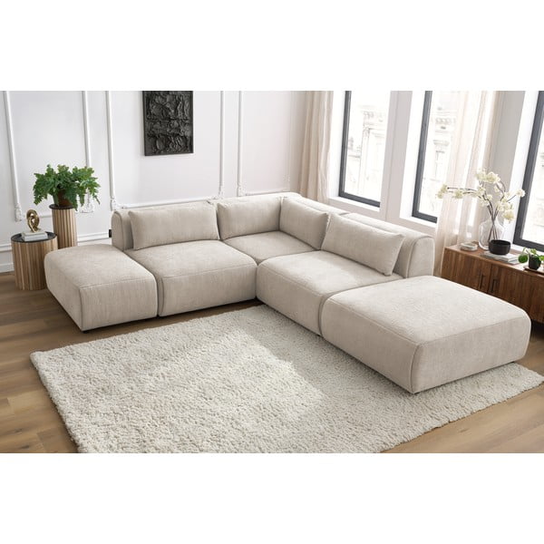 Beež nurgadiivan (muutuv) Jeanne - Bobochic Paris-image-1