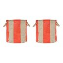Riidest korvid komplektis 2 tk ø 32x32 cm Kara - OYOY Living Design