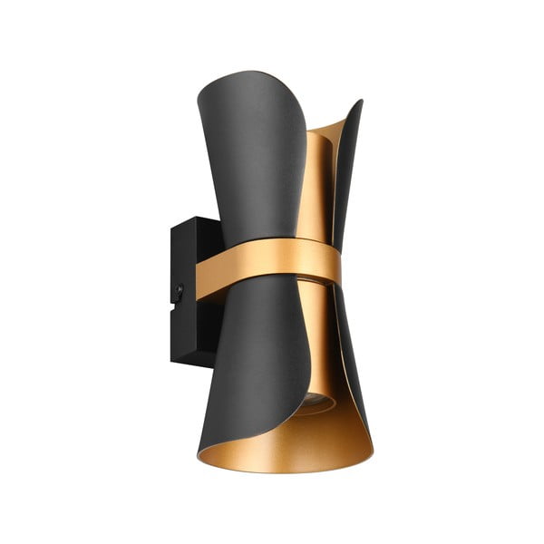 Must-pronksivärvi seinavalgusti Coat - Trio-image-2