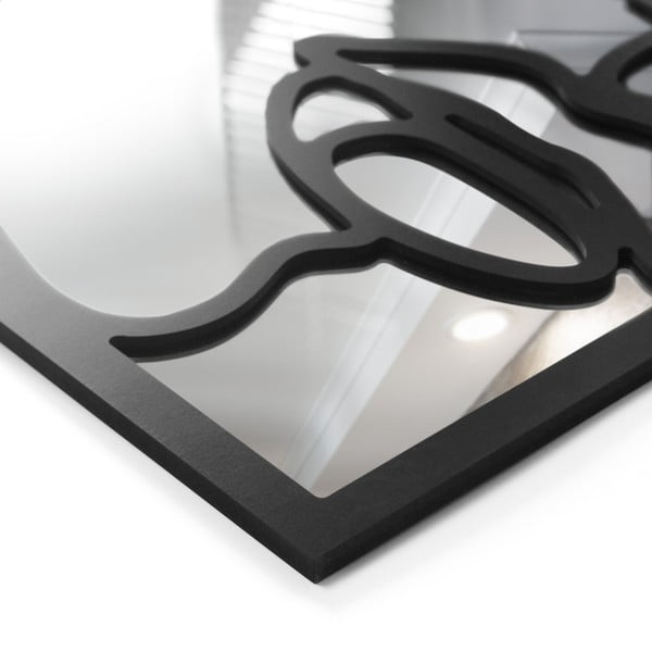 Seinapeegel 50x50 cm Rosa - Styler-image-4