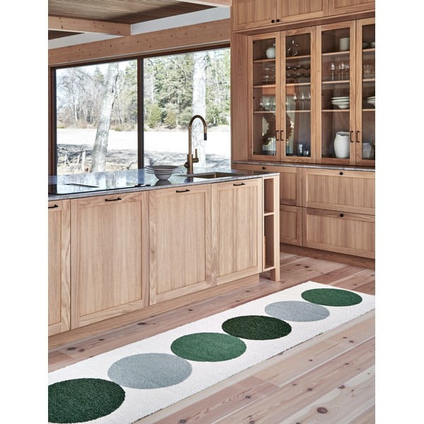 Roheline-kreem sise/välisvaip 70x280 cm Otto Herb – Pappelina-image-1