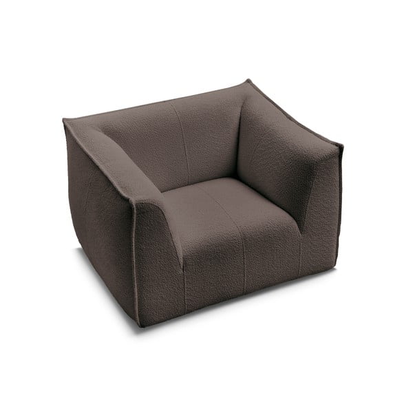 Pruun tugitool buklee kangast Giorgia - Bobochic Paris-image-4