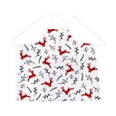 Jõulumotiividega puuvillane esiliin They Are Flying - Butter Kings