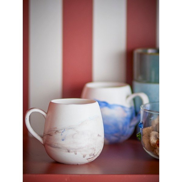 Kreemid kivikeraamikast kruusid 4tk komplektis 250 ml Lyre - Bloomingville-image-3