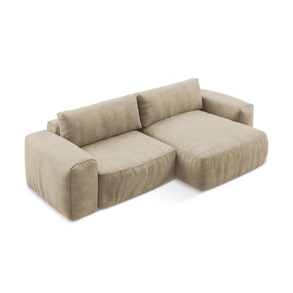 Helepruun šenill-nurgadiivanvoodi (parem nurk/diivanvoodiga) Kuki - Makamii-image-3