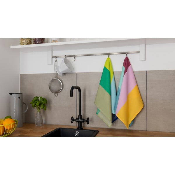 Komplekt 2 puuvillast köögirätikut, 50 x 70 cm No. 22 - Remember-image-1