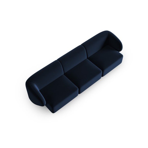 Sinine sametist diivan 266 cm Paolo - Milo Casa-image-1