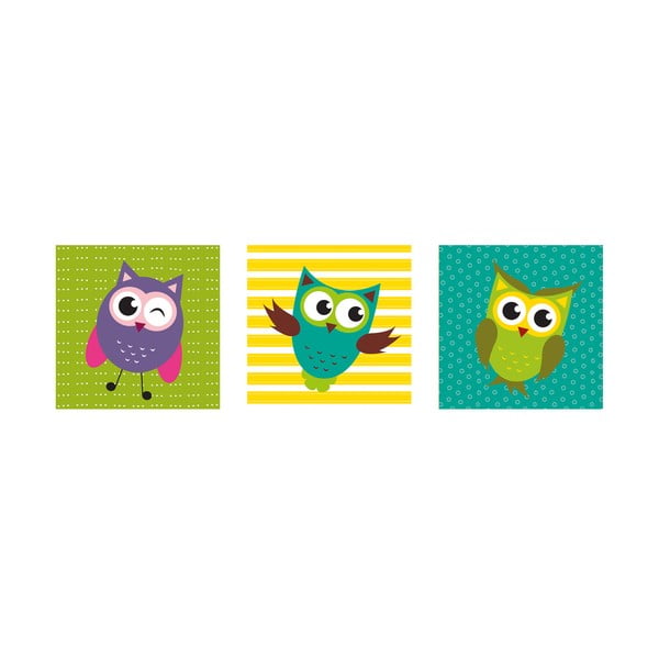 Samolepky Funny Owls-image-1