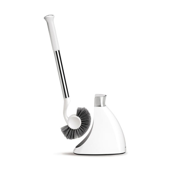 Valge terasest tualetthari - simplehuman-image-4