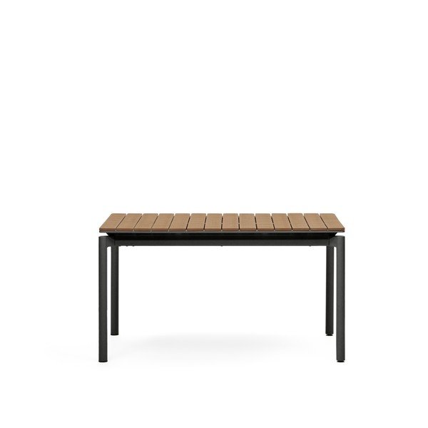 Alumiiniumist aia söögilaud 90x140 cm Canyelles - Kave Home