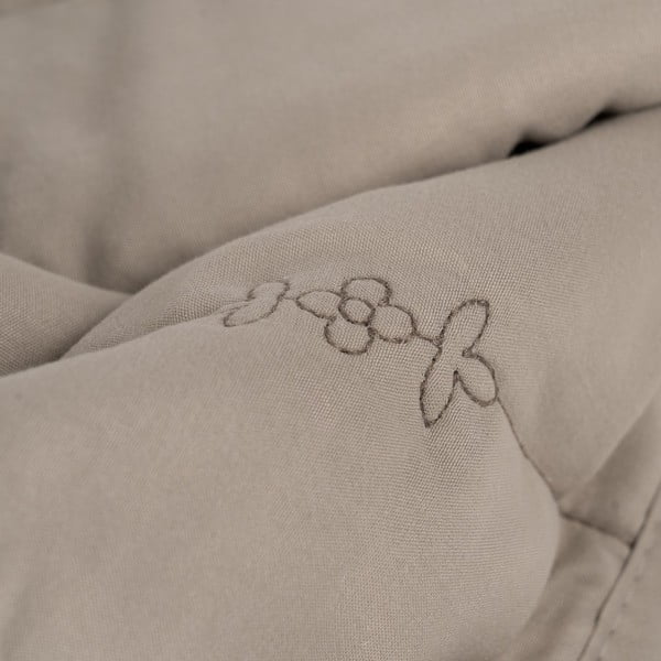 Taupe tepitud voodikate 240x260 cm - Ixia-image-3