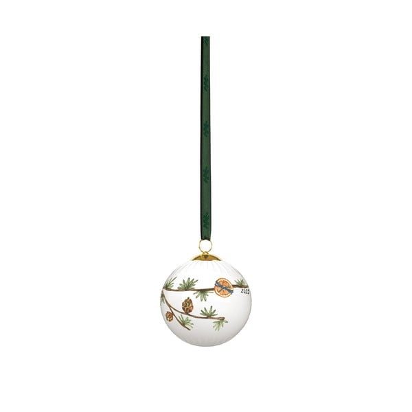 Portselanist jõulukaunistus ø 6 cm Hammershøi Christmas Bauble 2025 - Kähler Design-image-4