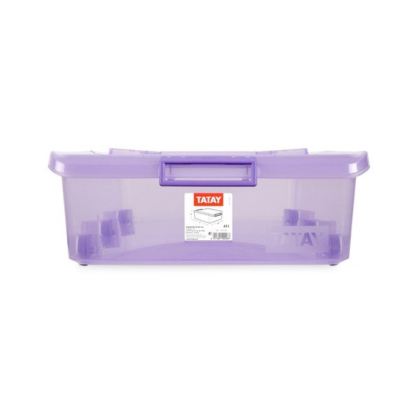 Fialový úložný box pod postel na kolečkách Ta-Tay Storage Box-image-1