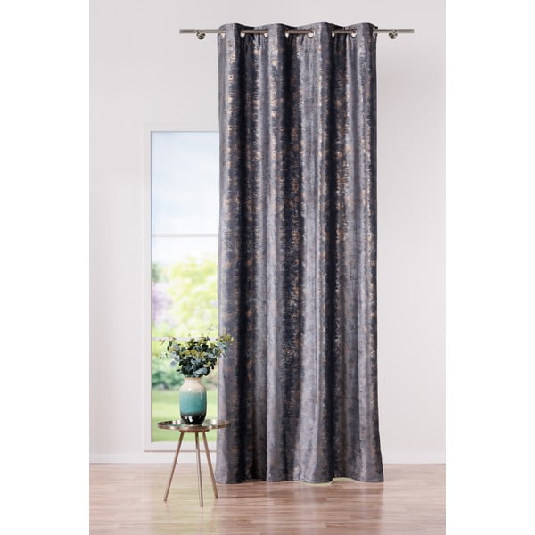 Antratsiitne kardin 140x260 cm Lhasa - Mendola Fabrics-image-1