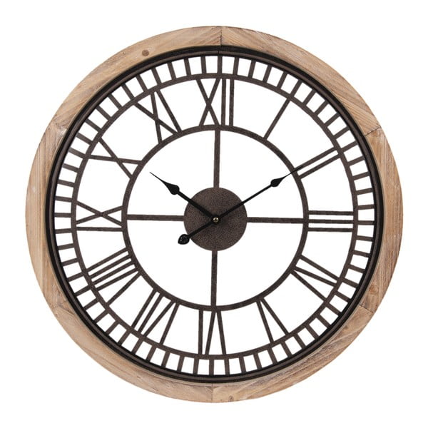 Nástěnné hodiny Clayre & Eef Hannah, ⌀ 60 cm