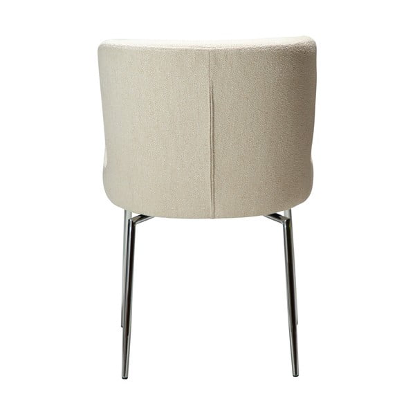 Kreemjas polsterdatud söögitool Glam – DAN-FORM Denmark-image-2