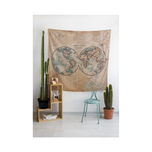 Gobelään 140x140 cm The World - Really Nice Things-image-1