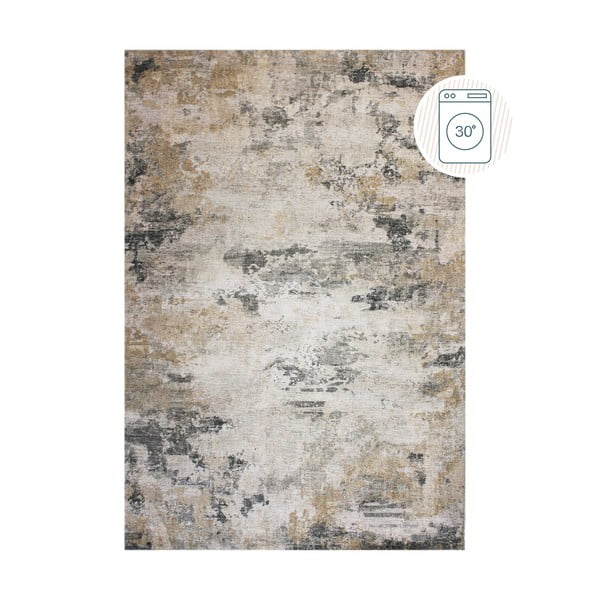 Hallikasbeež pestav vaip 115x170 cm Lila Abstract - Flair Rugs