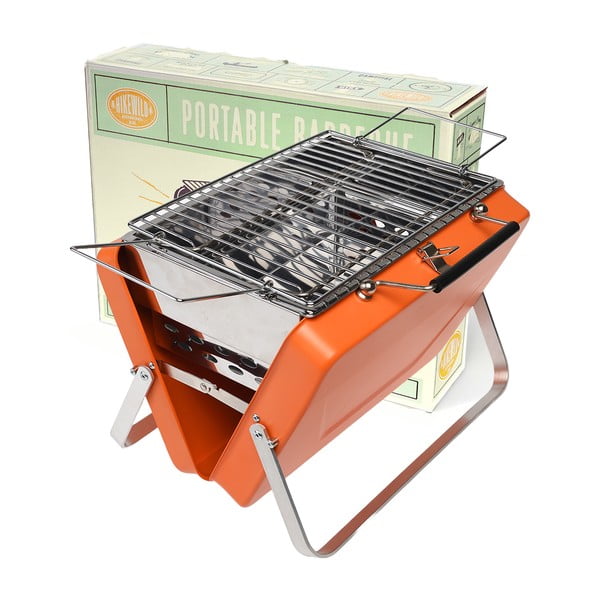 Kaasaskantav söegrill Burnt Orange - Rex London-image-2