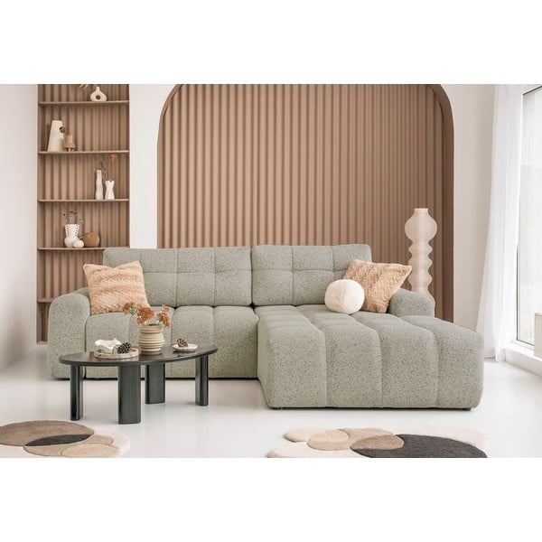 Helepruun modulaarne nurgadiivanvoodi koos panipaigaga(parem nurk) Lulu – Miuform-image-1