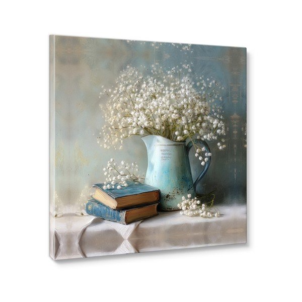 Trükitud pilt lõuendil 32x32 cm Gypsophila - Styler-image-3