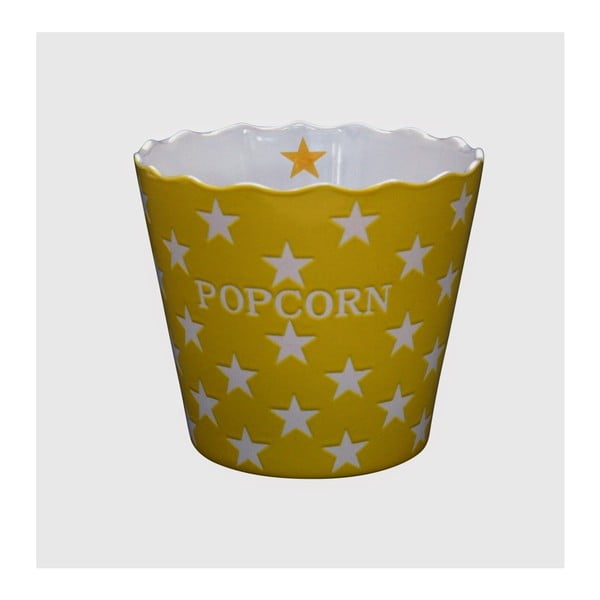 Miska na popcorn Krasilnikoff Yellow Star