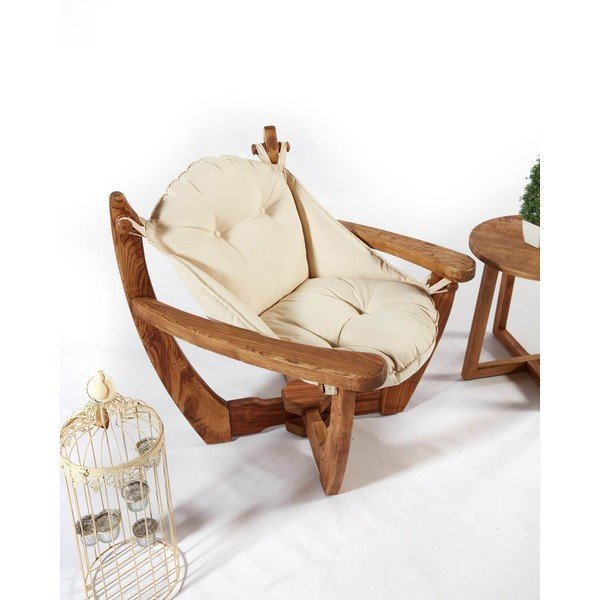 Puidust aiatool kreem-puiduvärvi Relax - Floriane Garden-image-4