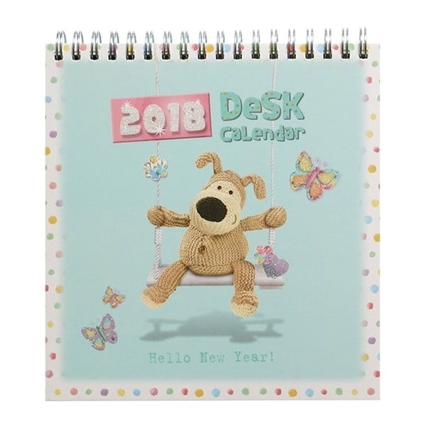 Stolní kalendář pro rok 2018 Portico Designs Boofle