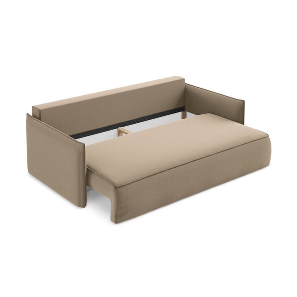 Helepruun sametist lahtikäiv/panipaigaga diivan 225 cm Hula – Makamii-image-3