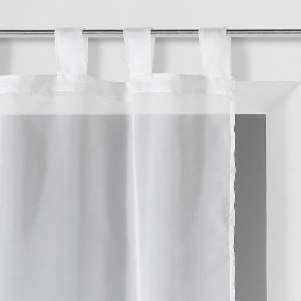 Valged kardinad, 2 tk komplektis 60x160 cm Voiline - douceur d'intérieur-image-1