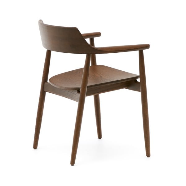 Pruunist tammepuidust söögitool Fondes - Kave Home-image-3