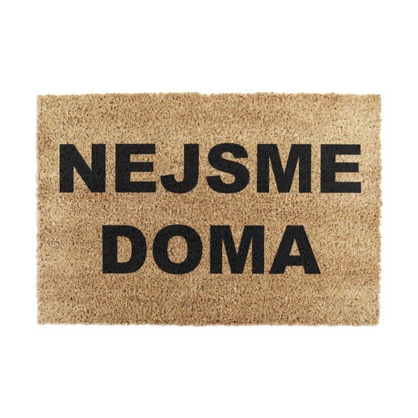 Kookoskiududest matt 40x60cm Nejsme Doma - Artsy Doormats