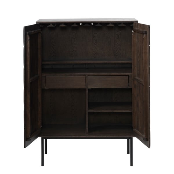 Tumepruun kapp 90x130 cm Latina – Unique Furniture-image-3