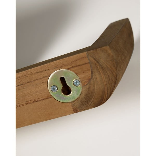 Tiikpuidust riiulid 2tk 50 cm Shamel - Kave Home-image-3