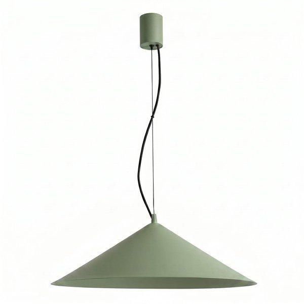 Khaki värvi metallist LED-ripplamp ø 50 cm FINT - Thoro