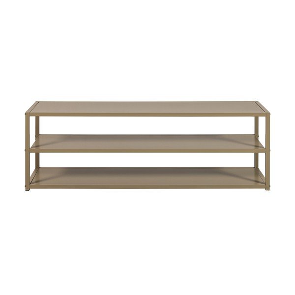 Taupepruun metallist TV-alus 120x40x35 cm Teun - WOOOD