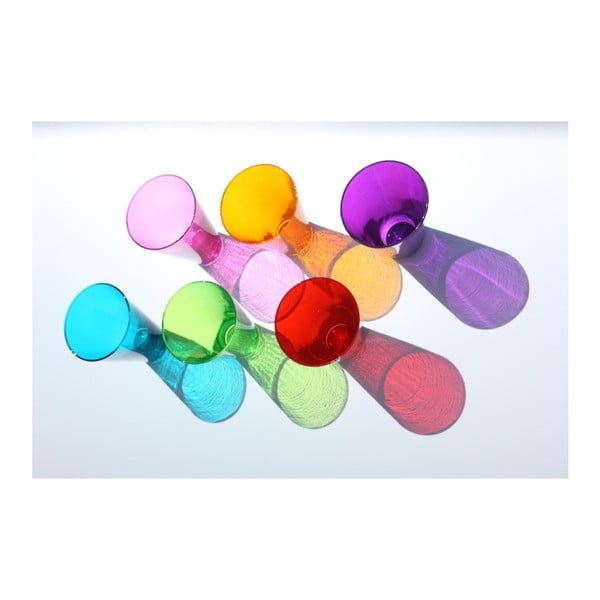 Sada 3 fialových ručně vyrobených sklenic Surdic Ponza, 300 ml-image-2