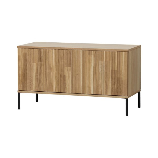 Tammepuust TV-alus 100x56 cm Gravuur - WOOOD-image-2